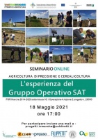 L’esperienza del gruppo operativo SAT - Agricoltura di precisione e cerealicoltura