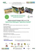 Quale Policy Making per l’Agricoltura Sociale?