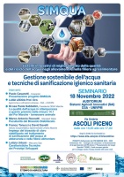 Gestione sostenibile dell’acqua e tecniche di sanificazione igienico sanitaria