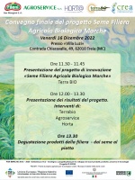 Convegno finale del progetto Seme Filiera Agricola Biologica Marche