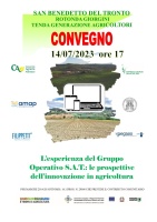 L'esperienza del gruppo operativo S.A.T.: le prospettive dell'innovazione in agricoltura