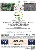 Oli essenziali e loro possibile impiego in agricoltura biologica: oli essenziali individuati in OliEssBIO