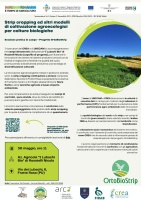 Strip cropping ed altri modelli di coltivazione agroecologici per colture biologiche – Terza Sessione pratica in campo – Progetto OrtoBioStrip
