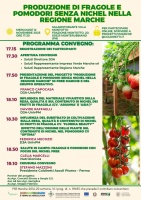 Produzione di fragole e pomodori senza nichel nella regione marche