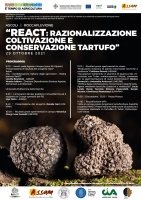 REACT: razionalizzazione, coltivazione e conservazione tartufo