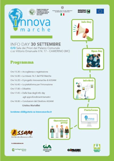 Programma InfoDay 30 09 2016